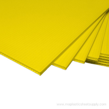 Corrugated Plastic Sign Boards White, Black, Yellow & Blue Available